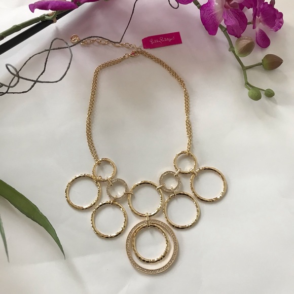 Lilly Pulitzer Jewelry - Lilly Pulitzer Swirling Sea Necklace